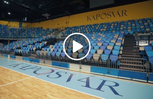 Bejártuk az elkészült Kaposvár Arénát