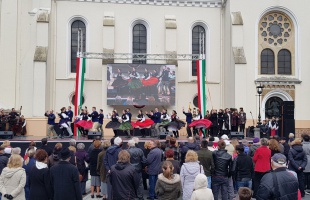 Így ünnepeltek a kaposváriak a 170. évfordulón