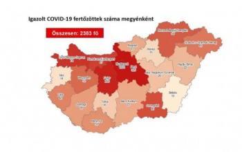 Koronavírus: 99 fővel nőtt a beazonosított fertőzöttek száma, Somogyban viszont nincs új megbetegedés