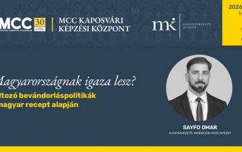 Magyarországnak igaza lesz? – migrációs kérdésekről szól az MCC következő előadása