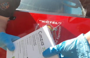 Érkeznek a védekezéshez szükséges eszközök, így oltóanyag, fertőtlenítő is Kaposvárra