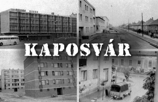 Ilyen volt régen Kaposvár - archív fotók a '60-as és '70-es évekből