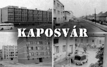 Ilyen volt régen Kaposvár - archív fotók a '60-as és '70-es évekből