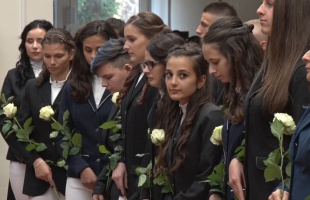 Szalagavató a mezőgazdaságiban