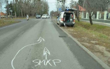 Elütötte a motorost, azután otthagyta a Jutai úton
