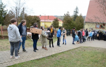 Az almamelléki rászorulókon segítettek a Kaposvári Campus hallgatói