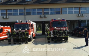 Szirénaszó az elhunyt bajtársakért