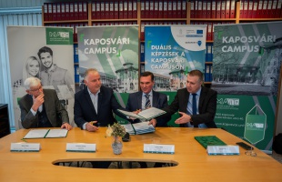 Gépipar, agrárium és tehetséggondozás: új partnerségeket kötött a MATE Kaposvári Campusa