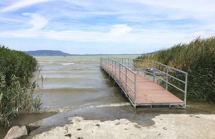 Közel 100 km/órás szelet mértek Balatonmáriafürdőn
