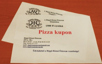 Nyerjen nálunk pizza kupont!