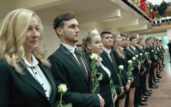 Szalagavató a mezőgazdaságiban