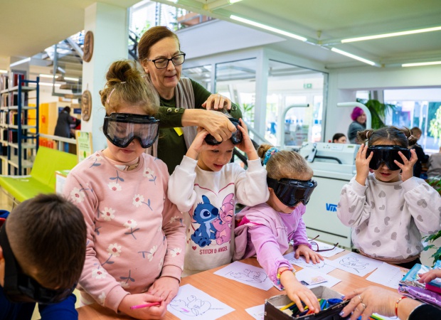 A látás hónapja a könyvtárban – fotók
