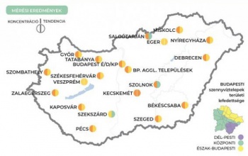 Tovább csökken a szennyvízben a koronavírus koncentrációja