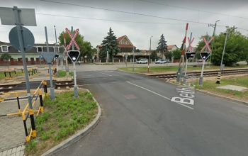 Elsodort egy gyalogost a vonat Siófokon
