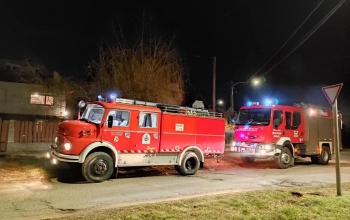 Szikrázott egy fonyódi ház kéménye