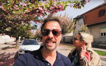 Magyarósi Csaba Kaposváron járt és jól érezte magát - videó