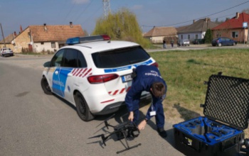 Drónnal lépnek fel az illegális szemétlerakók ellen