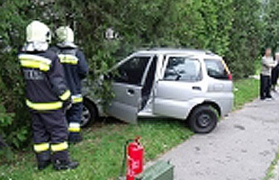 Két autó ütközött a Füredi úton