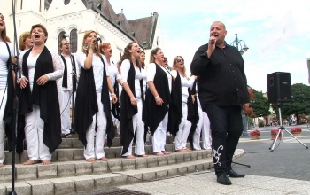 Gospel slágerek a Kossuth téren