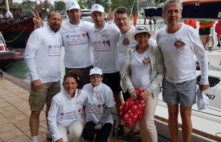 Kaposvári csapat is versenyzett a Nemzeti Regattán