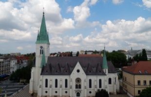 A városháza tornyából