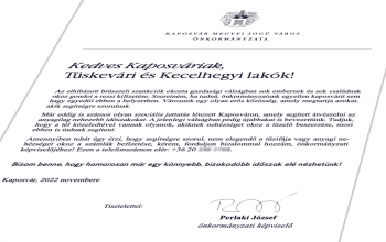 Segítséget ajánlottak Kaposvár önkormányzati képviselői