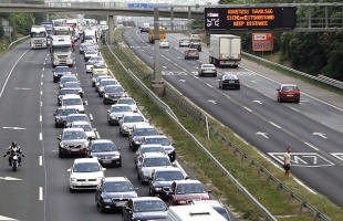 Megszűnt a torlódás az M7-esen