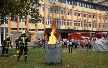 Lakástűz-megelőzési napot tartottak a kaposvári tűzoltóságon