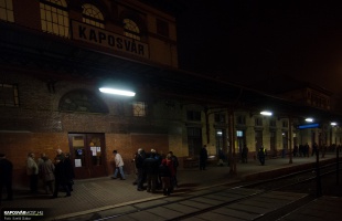 Így futott be a Rippl-Rónai IC Kaposvárra