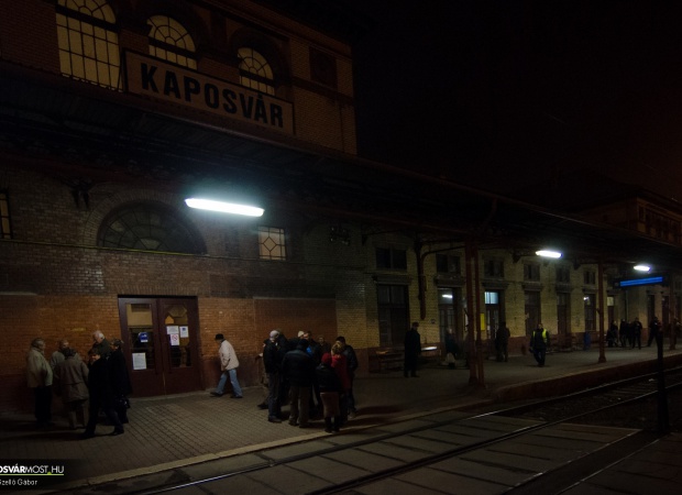Így futott be a Rippl-Rónai IC Kaposvárra