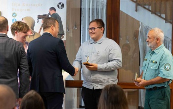 Kaposvári versenyző nyerte el az Ifjú Kócsagőr Program fődíját
