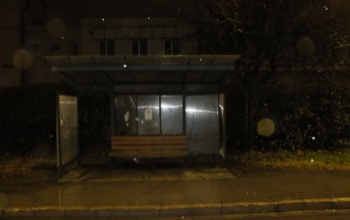 Buszmegállót rongáltak Kaposváron