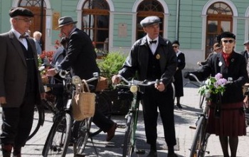 Oldtimer kerékpárosok látogattak Kaposvárra