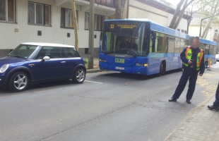 Elterelték a forgalmat az Anna utcában