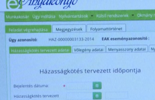 Zavartalanul működik az elektronikus anyakönyvi nyilvántartás