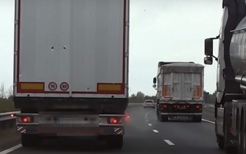 Kiemelten ellenőrzik az előzési tilalom betartását az M7-en