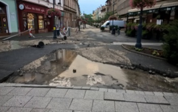 Egy-két helyen átrendezte a várost a hajnali vihar