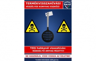 Rákkeltő anyag kioldódásának veszélye miatt visszahívott a TEDi egy habkanál konyhai eszközt