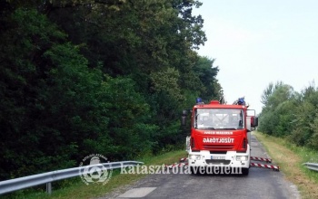 Hétvégi tűzoltói beavatkozások