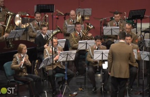 Tavaszköszöntő koncert a helyőrségi zenekartól