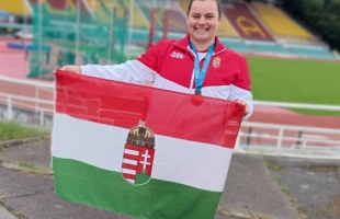 Bronzérmet szerzett súlylökésben a siófoki rendőrnő
