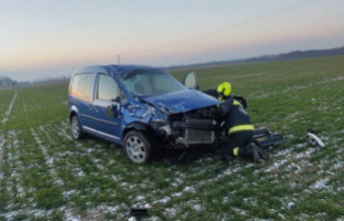 Balesetet szenvedett egy autós Jutánál