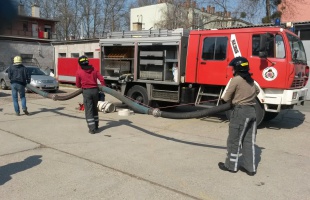 Tűzoltói alapismeretekből tett sikeres vizsgát 22 önkéntes