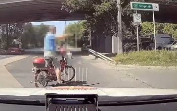 Szabálytalan kerékpárosokról készített videókat a rendőrség Kaposváron