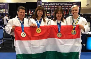 Kaposvári arany a veterán judo világbajnokságon