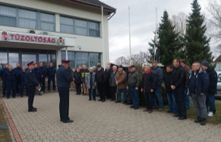 Újra találkoztak a siófoki nyugdíjas tűzoltók