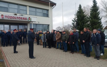 Újra találkoztak a siófoki nyugdíjas tűzoltók