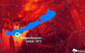 Már fürdenek a Balatonban