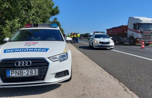 Razziát tartottak az autópályán a somogyi rendőrök