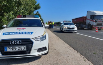 Razziát tartottak az autópályán a somogyi rendőrök